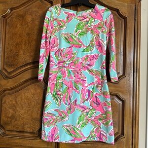 Lilly Pulitzer In the Vias Charlene Dress EUC